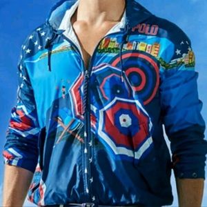 Ralph Lauren Polo Team USA Olympic 2016 Windbreaker Jacket